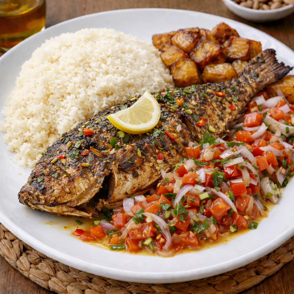 Recette ATTIÉKÉ POISSON