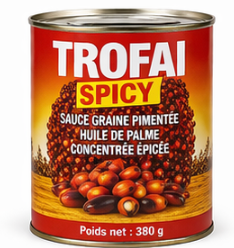 Sauce graine Trofai Spicy 380g