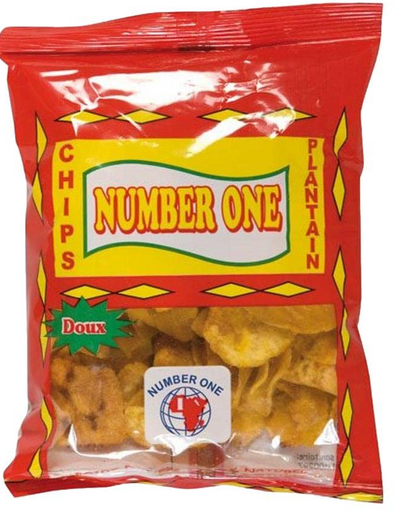 Chips de plantain - Number One Sucré