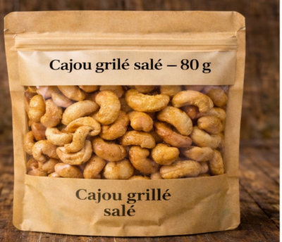 Cajou grillé salé - 80 g