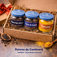 Coffret Poivres du Continent M4MOU